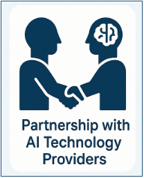 Partnership with AI Technology Providers